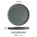 12inch pizza pan - ceramic green