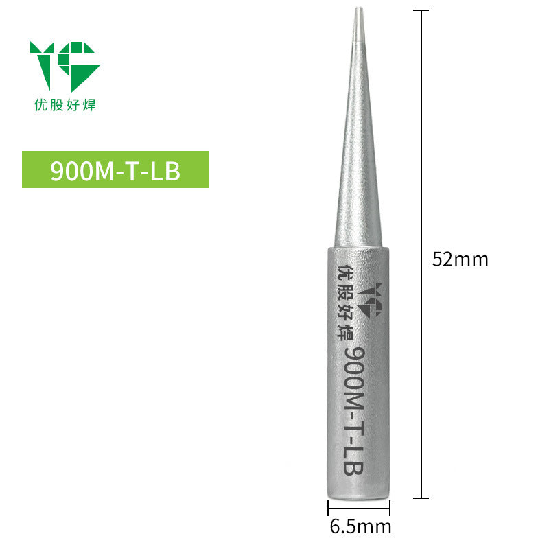 936 electric soldering iron head matte lead-free soldering table soldering iron K nozzle chrome iron head wholesale internal heating 900 matte iron head