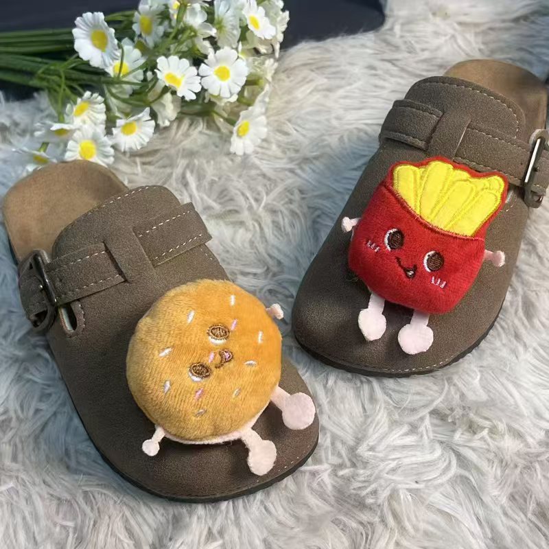 2025 kids' birkenstock-style slides: versatile, cute, and perfect for spring/autumn. flat and platform styles available