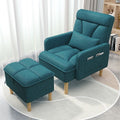 Bestselling single reclining sofa: comfortable lounger for living room, bedroom, balcony, office - perfect for napping or using as a computer chair