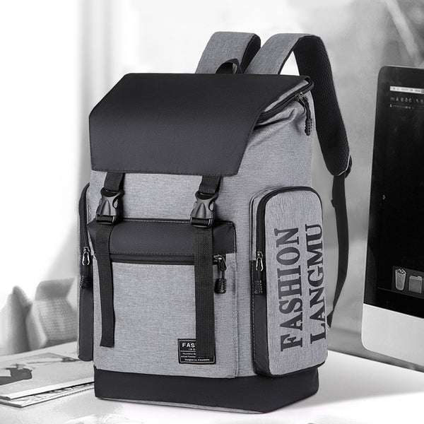 Wholesale New Large Capacity Backpack Simple Fashion Trend Student School Bag Travel Business Light Computer Backpack