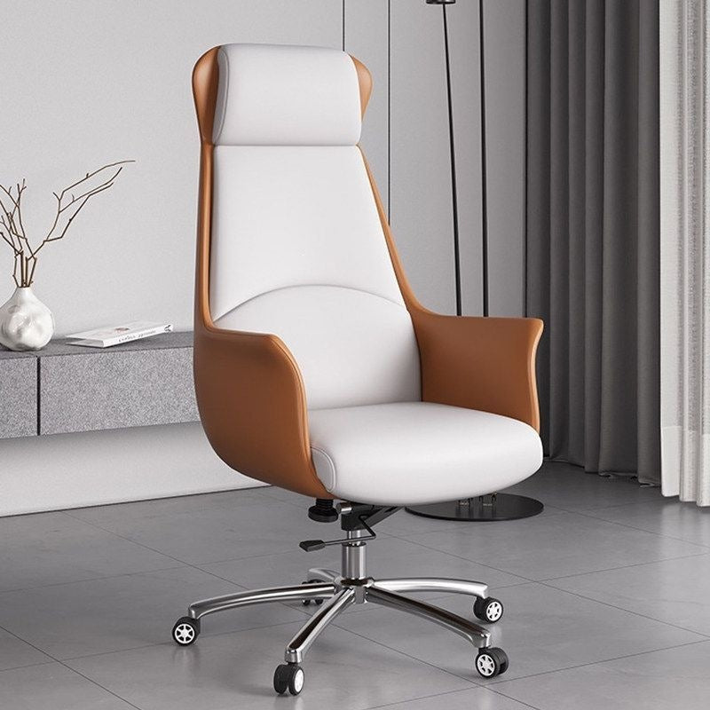 Executive chair - comfortable office chair for bosses, designed for long hours, trending online, light luxury style, suitable for home and office use