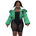 European and american clothing  fall/winter fashion letter embroidery north american cotton coat casual fleece big lapel jacket