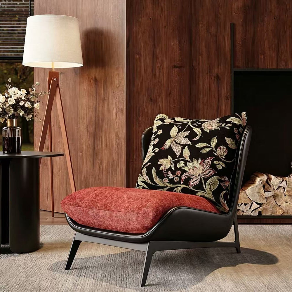 Scandinavian single sofa casualclassy balcony casual sofa chair can sit and lie down bedroom living room lazy sofa chair