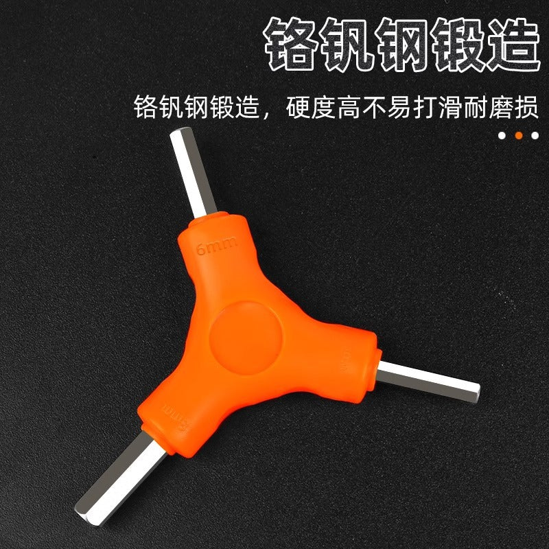 Hexagon wrench tripod y type 2.5/3/4/5/6/8mm hexagonal small screwdriver air conditioning maintenance combination tool