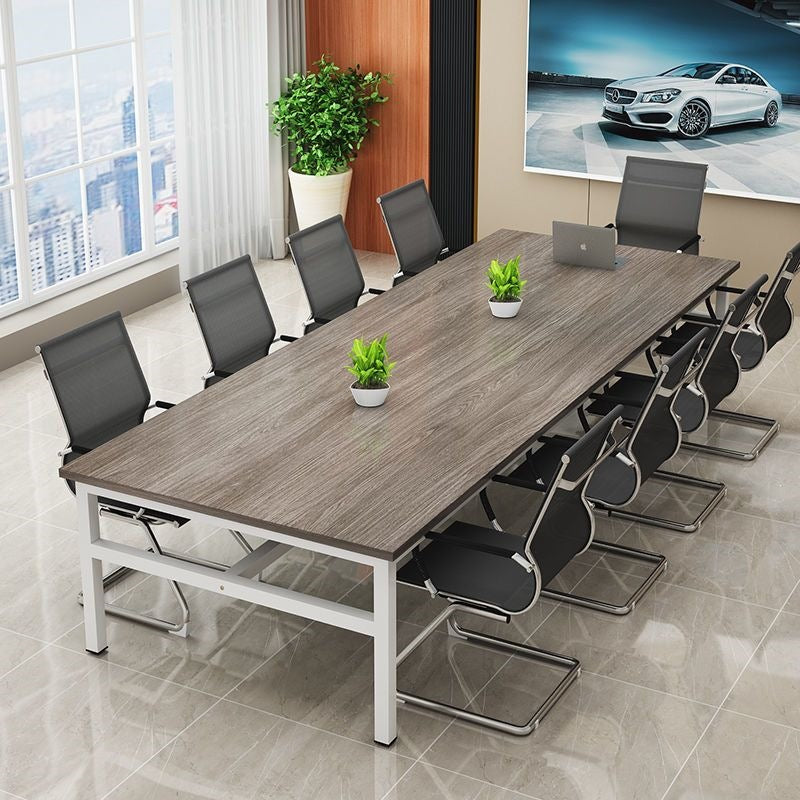 Conference table long table office desk minimalist modern office negotiation table simple rectangular training table workstation