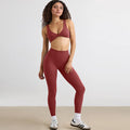 quick-drying tight yoga pants brushed tummy control high waist hip lifting fitness pants outwear running yoga pants