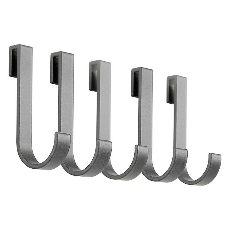 Bathroom kitchen bathroom s hook towel metal single hook detachable hanging rod storage rack accessories special