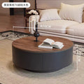 New solid wood coffee table - modern minimalist, light luxury, high-end design for living rooms and small spaces
