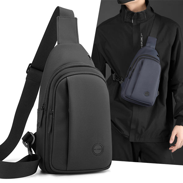 WEPOWER new men's breast bag Korean version of simple high-end messenger bag practical outdoor leisure chest backpack