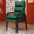 Mahjong chair chess and card room backrest plaid long sitting conference chair mahjong house home office chair special for playing mahjong