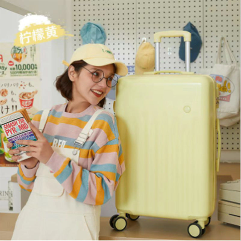 Processing suitcase Women's trolley case Men's strong and durable Student universal wheel password Suitcase Leather case Sub-bag