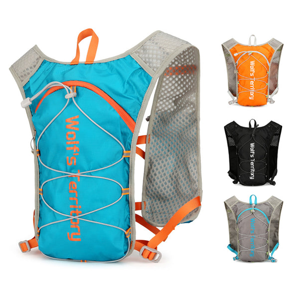 Off-Road Running Backpack Lightweight Sports Backpack Multifunctional Outdoor Professional Hiking Mountaineering Cycling Bag Backpack