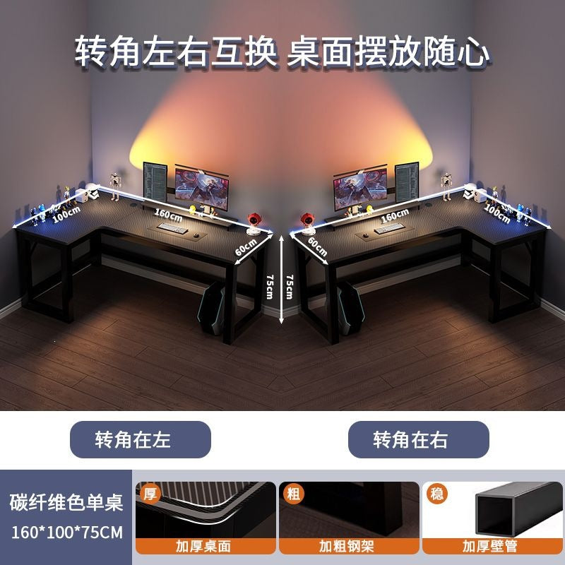 Corner computer desk for homel-shaped study table casual bedroom study table study corner desk