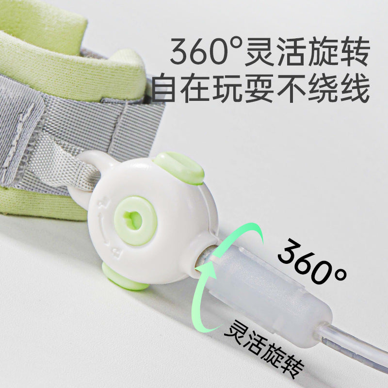 Child anti-lost leash safety harness - prevents kids from getting lost - walking buddy for parents
