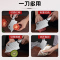 All-steel mini cleaver - women's knife, kitchen multi-tool, household fruit knife, sharp forged fish slicing knife