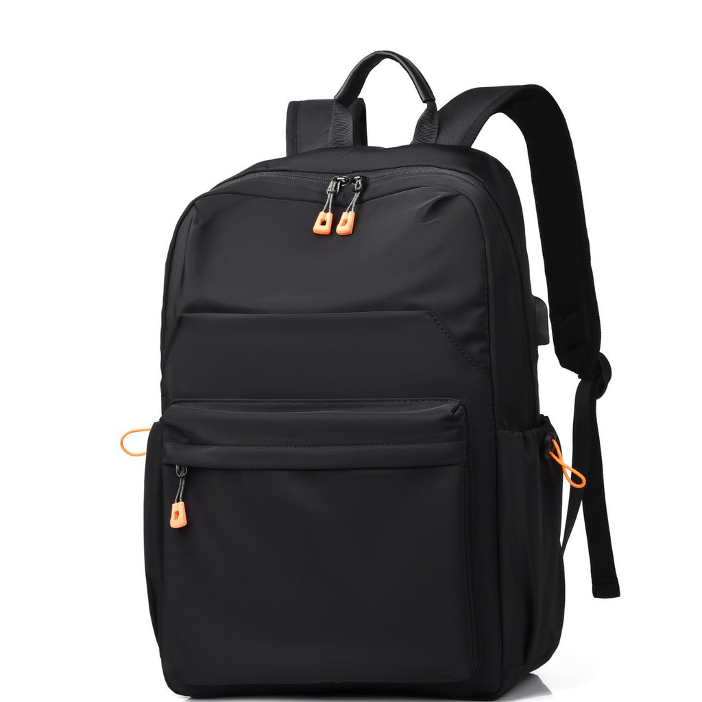 New fashion student schoolbag anti-splashing Oxford cloth leisure travel backpack men's and women's computer double back