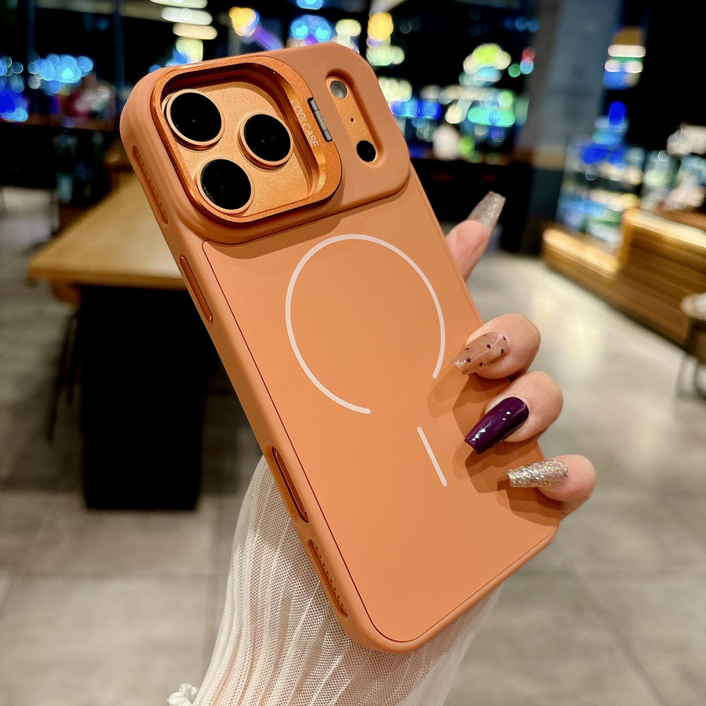 Premium silicone lens protector case for iphone 17 pro max, apple 16 shockproof cover