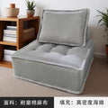 Lazy sofa apartment small apartment italian normcore living room popular technology cloth accessible luxury square single tofu sofa
