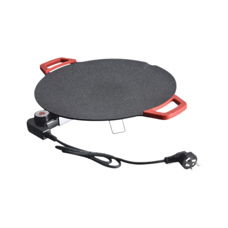Multifunctional electric grill korean style electric grill pan home non-stick bbq grill plate smokeless electric stir-fry pan steak grilling pan