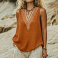 european and american style women's summer new arrival wide shoulder tank top - women's deep v-neck bestselling inner layer top