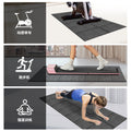 treadmill mat high-density pvc floor mat foldable mat 6mm equipment silent shock-absorbing mat durable protective mat