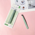 Colorful fenling eyebrow clip, eyebrow and eyelash beauty clip, eyebrow clip, stainless steel oblique mouth plucking tweezers