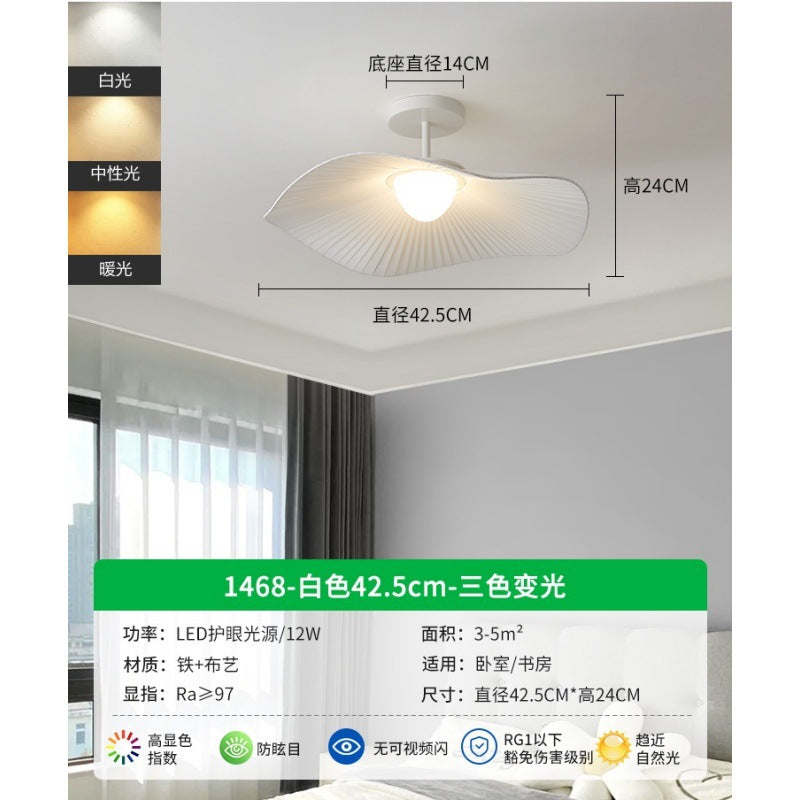 Aisle Corridor Light Cream Wind Ceiling Light Modern Simple Bedroom Room Light Log Entrance Balcony Lighting E