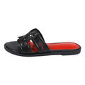 2025 new fashion women's sandals - flat, low heel, slip-on, laser-cut women's shoes
