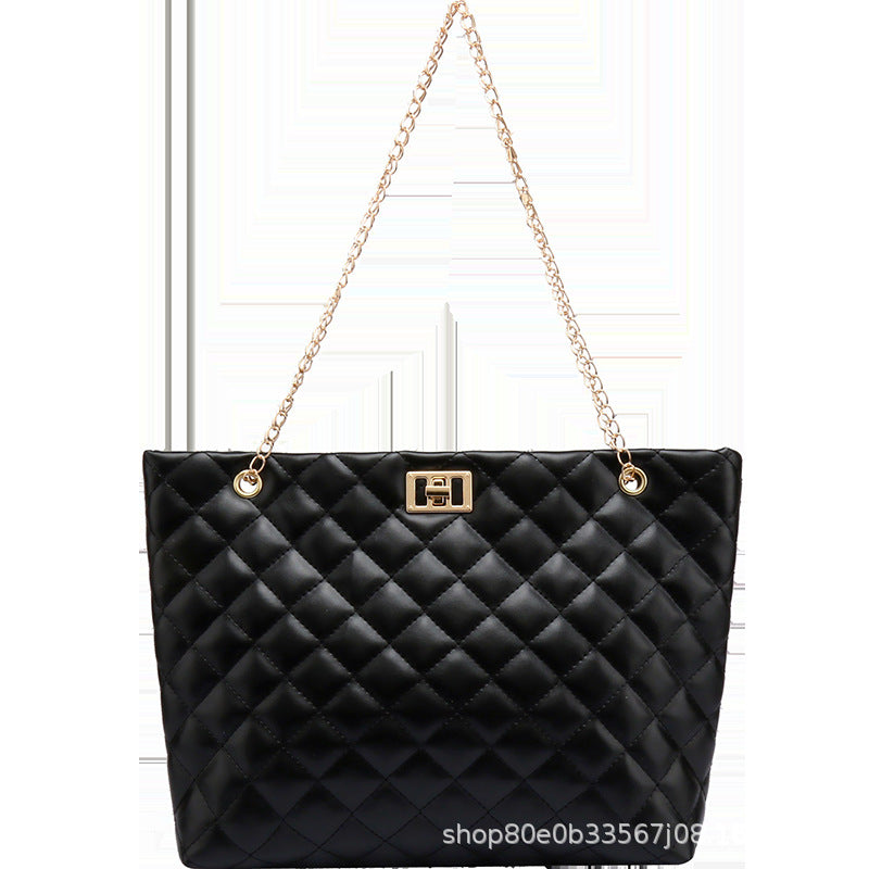 Guangzhou women's bag manufacturer 2021 Korean version of women's shoulder messenger bag large-capacity shopping bag delivery tote bag