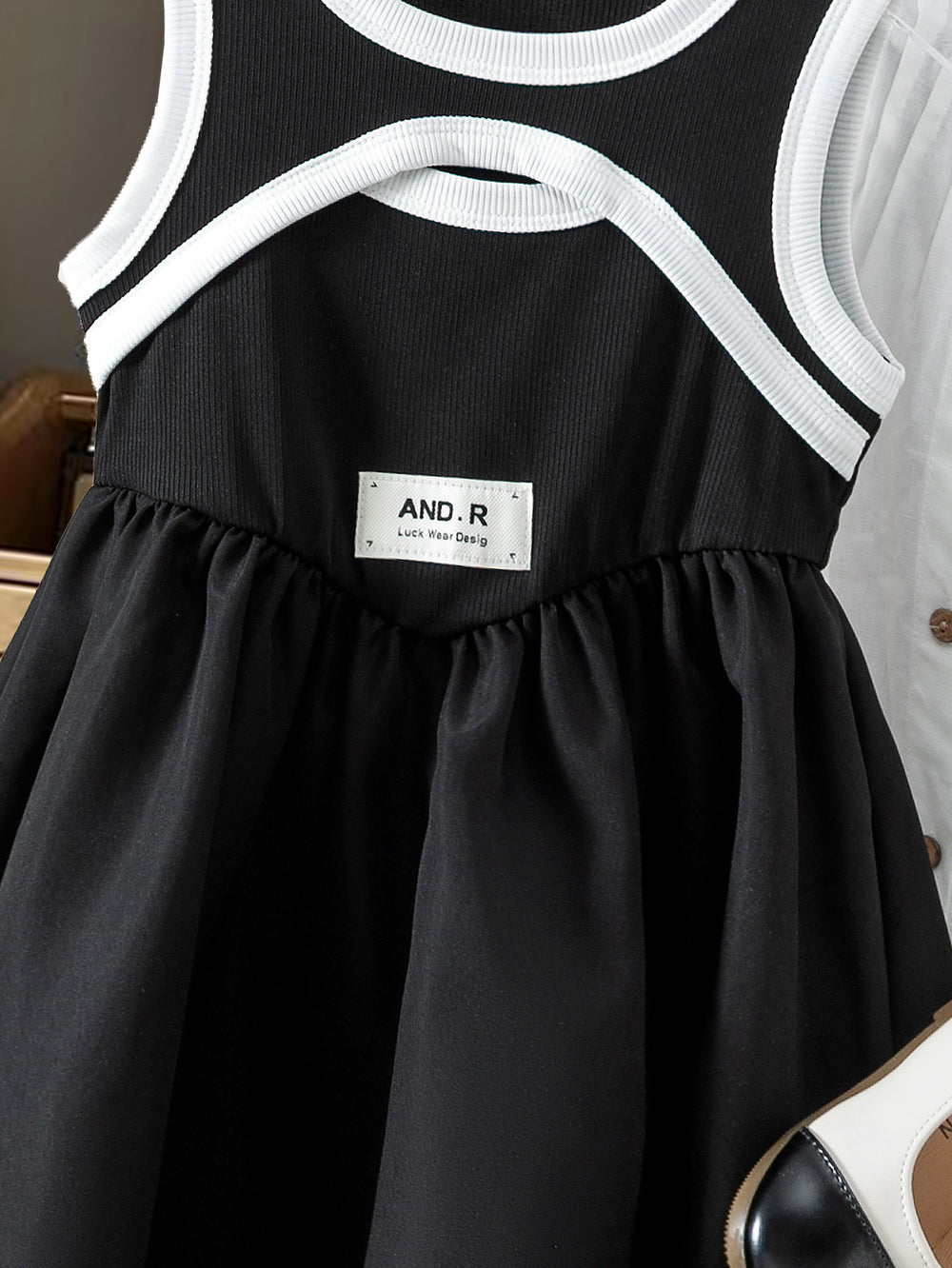 european and american summer style ins-inspired hollow-out design dress for girls - cross-border exclusive