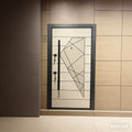 Russian door central asia turkish mdf panel door thermal insulation entrance apartment door export engineering steel security door