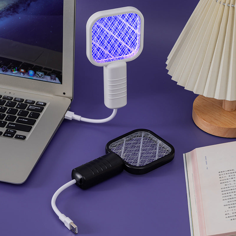 Usb electric mosquito swatter - multi-functional mosquito killer, attractant, and trap - small, mini, plug-in mosquito repellent for home and outdoor use - wholesale