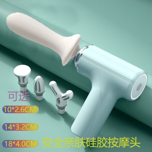 Fascia Gun Household Relaxation Muscle Sports Neck Gun Electric Impact Fitness Equipment Girls Mini Massager