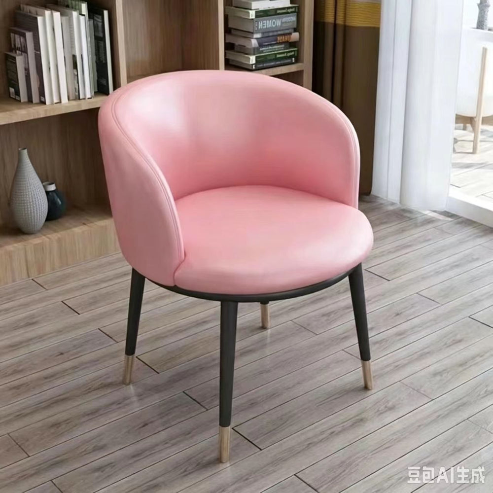 Office chair modern casualfor home desk back chair balcony casual office reception dressing table for home dining chair
