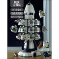 children's toy engineering inertial car simulation model aerospace rocket parking lot boy birthday gift