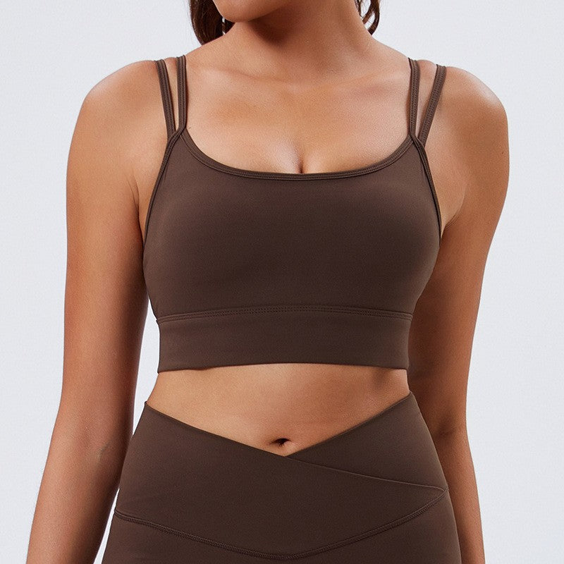 Jinke eco-friendly fabric yoga set - premium, barely-there feel, slimming workout outfit with criss-cross butt-lifting leggings