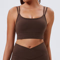 Jinke eco-friendly fabric yoga set - premium, barely-there feel, slimming workout outfit with criss-cross butt-lifting leggings