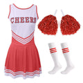 New cheerleading performance outfit:  cross-border event football cheerleader sexy one-piece cheerleading dress