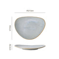 10.9inch plate-grey crystal