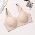 Amazon cross-border exclusive plus sizeintimates push-up jelly glue soft support fixed cup plus size seamless intimates