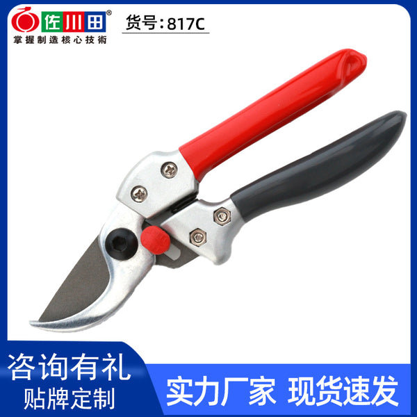 Sakawada 817C horticultural shears Japanese steel SK5 pruning shears fruit tree floral branch shears garden tool shears