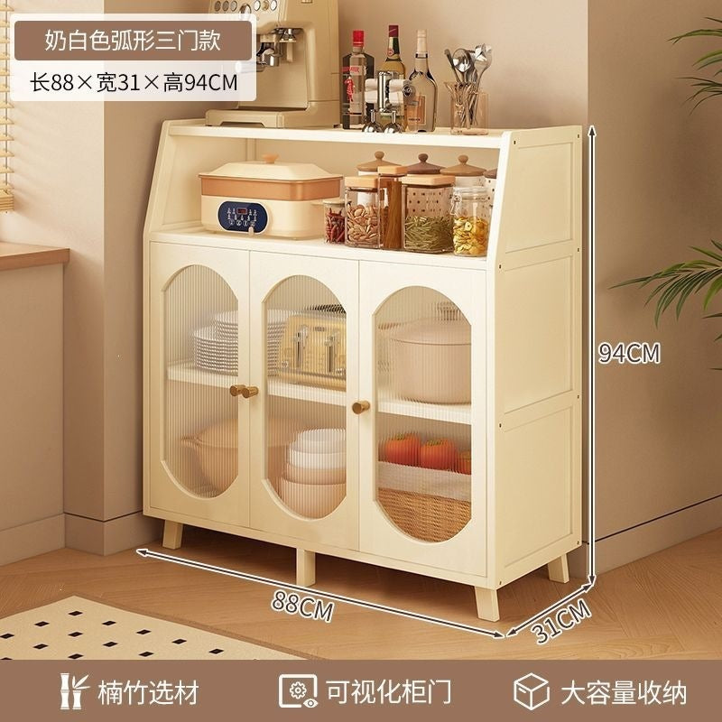 Entrance hall cabinet for home sideboard living room wall-mounted tea cabinet side cabinet multi-functional kitchenware storage rack