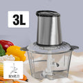 Three-liter glass meat grinder - heart-shaped