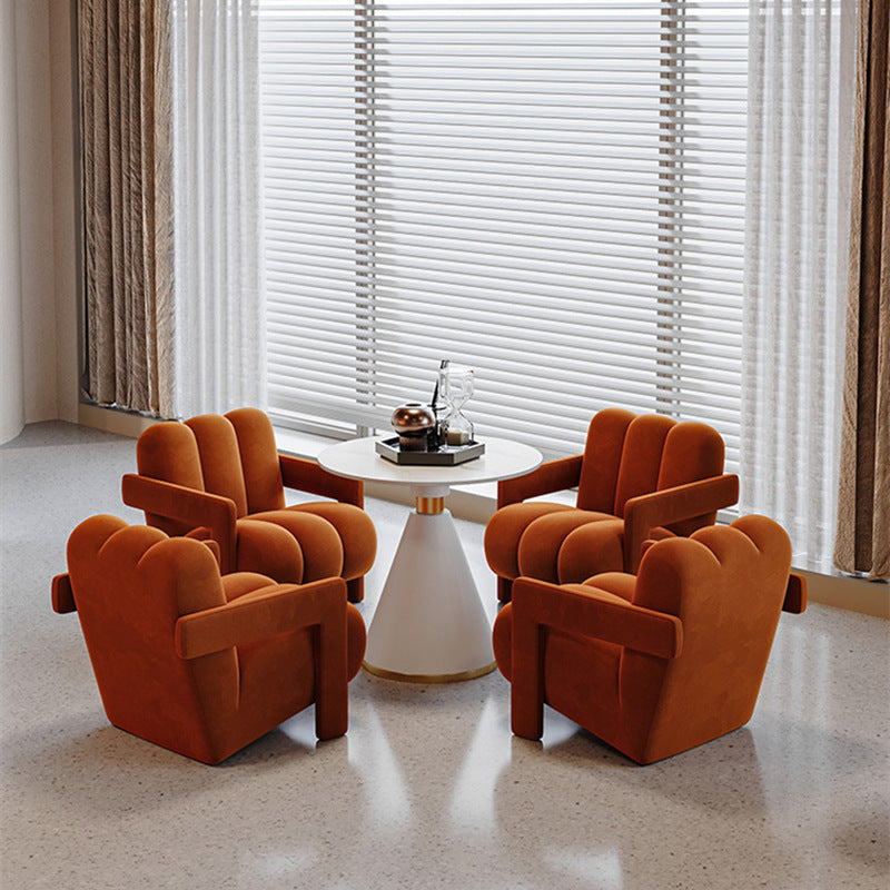 Single wedding dress shop reception and negotiation table and chair combination beauty salon medical beauty office dessert shop rest area booth sofa