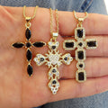 hot-selling personalized cross pendant necklace for women, perfect for everyday wear, casual, versatile, fashionable, and with a touch of luxury. wholesale jewelry