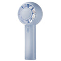 Handheld mini fan - portable, usb rechargeable, bladeless turbine, silent operation, desk fan