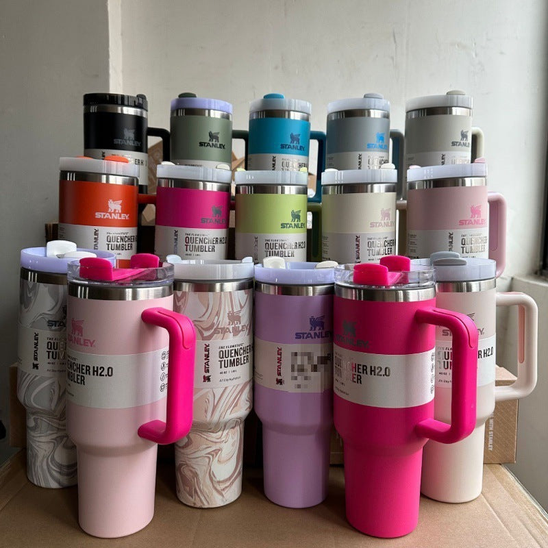hot-selling stanley high-value water cup 304 stainless steel large-capacity thermal insulation outdoor portable car cup