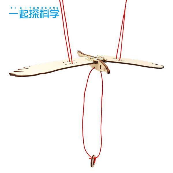 Children's science experiment bionic bird technology small production children's primary school children's toys creative DIY production materials