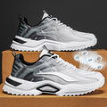 Men's spring 2025 new casual running sneakers - men's height increasing winter breathable white dad shoes - trendy sneakers